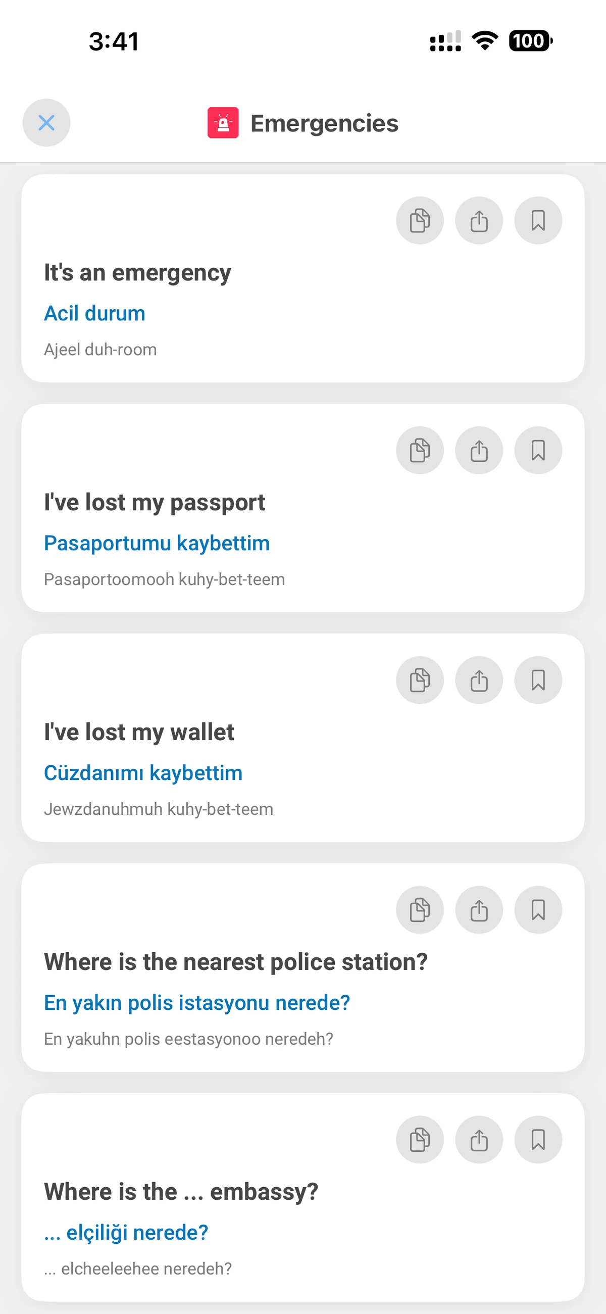 Voice translator and conversation mode