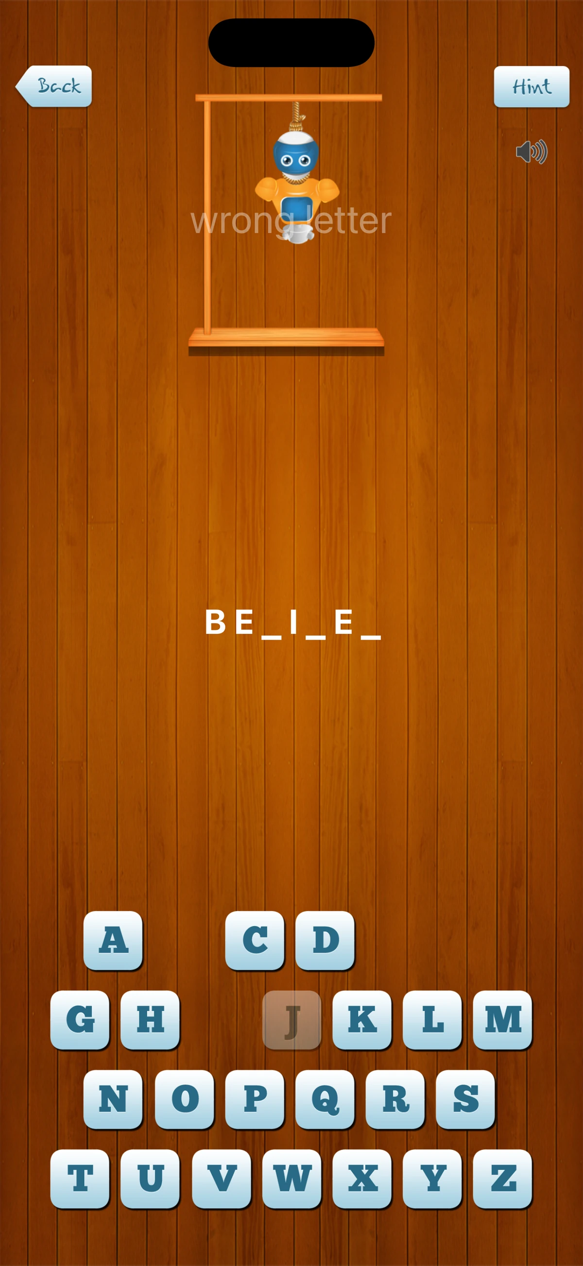 Hangman Game Center leaderboards