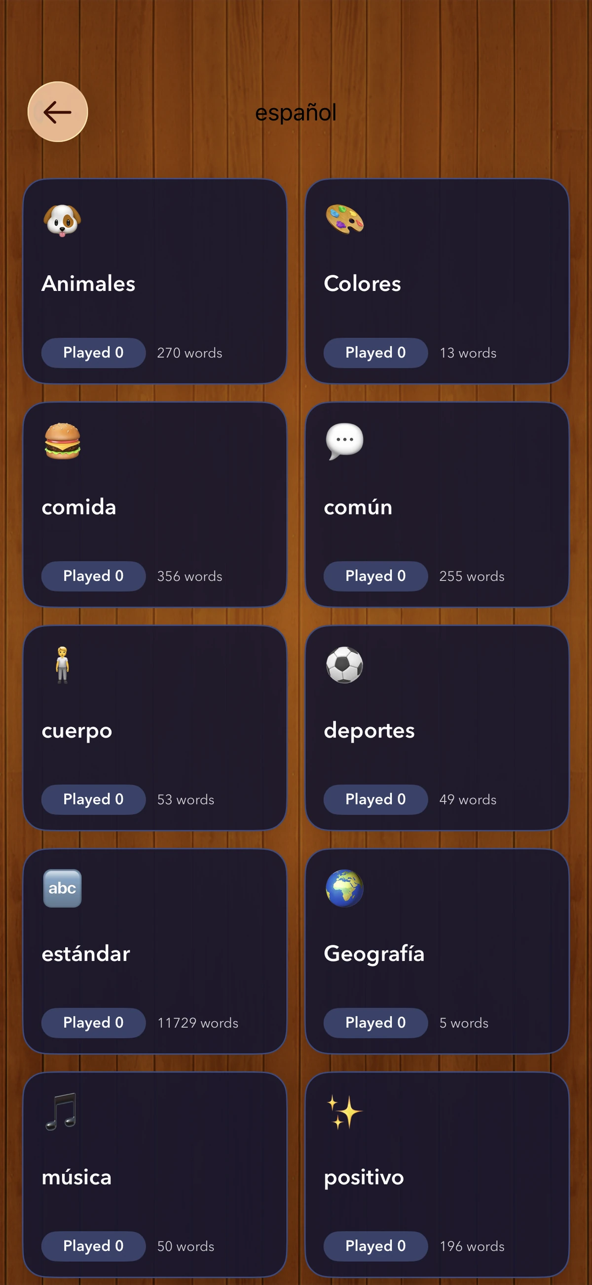 Preparación para Exámenes de Hangman