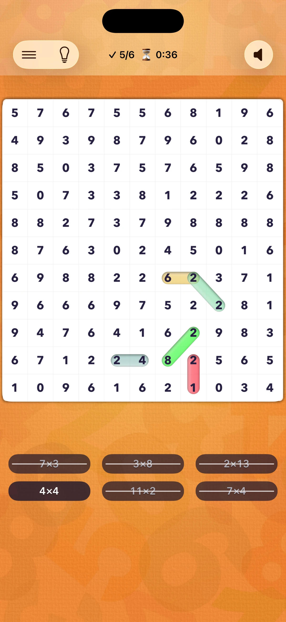 Math Puzzle flashcard study mode