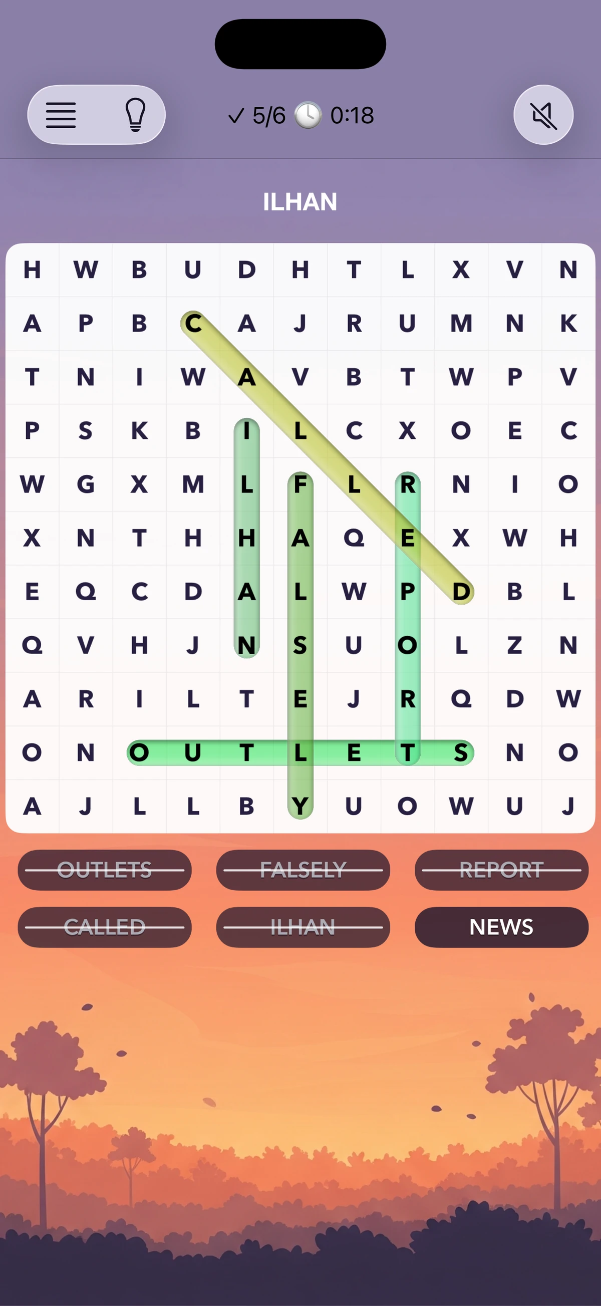 Word Search Categories
